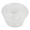 Souffle/portion Cups, 2 Oz, Polypropylene, Clear, 20 Cups/sleeve, 125 Sleeves/carton