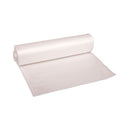 High Density Industrial Can Liners Coreless Rolls, 30 Gal, 16 Microns, 30 X 37, Natural, 25 Bags/roll, 20 Rolls/carton