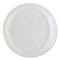 Round Aluminum To-go Container Lids, Dome Lid, 9", Clear, Plastic, 500/carton