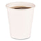 Paper Hot Cups, 10 Oz, White, 20 Cups/sleeve, 50 Sleeves/carton