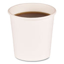 Paper Hot Cups, 4 Oz, White, 20 Cups/sleeve, 50 Sleeves/carton