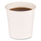 Paper Hot Cups, 4 Oz, White, 20 Cups/sleeve, 50 Sleeves/carton