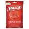 Triple Action Cough Drops, Cherry, 30/bag, 12 Bags/box