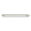 Adjustable Triangular Scale Aluminum Architects Ruler, 12" Long, Silver