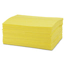 Masslinn Dust Cloths, 1-ply, 16 X 24, Unscented, Yellow, 50/pack, 8 Packs/carton