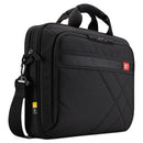 Diamond Briefcase, Fits Devices Up To 15.6", Polyester, 16.1 X 3.1 X 11.4, Black