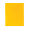 Two-pocket Heavyweight Poly Portfolio Folder, 11 X 8.5, Yellow, 25/box