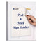 Display Pockets, 8.5 X 11, Polypropylene, 10/pack