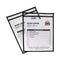 Shop Ticket Holders, Stitched, Both Sides Clear, 75 Sheets, 9 X 12, 25/box