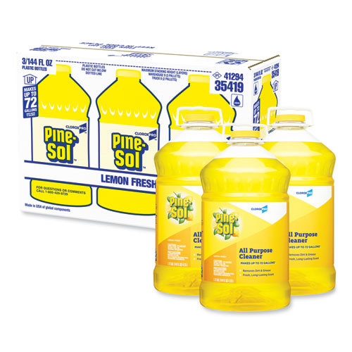 All Purpose Cleaner, Lemon Fresh, 144 Oz Bottle