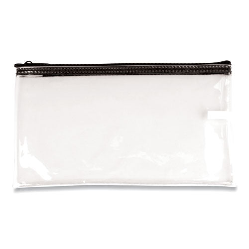 Multipurpose Zipper Bags, Vinyl, 11 X 6, Clear