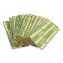 Flat Tubular Coin Wrap, Dimes, $5.00, Green, 1,000/box