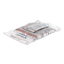Coin Bag, Plastic, 14.5 X 25, Clear, 50/pack