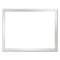 Foil Border Certificates, 8.5 X 11, White/silver With Braided Silver Border,15/pack