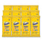 Multi Purpose Wipes, 1-ply, 7 X 7, Lemon, White, 24/pack, 12 Packs/carton