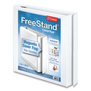 Freestand Easy Open Locking Slant-d Ring Binder, 3 Rings, 1" Capacity, 11 X 8.5, White