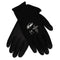 Ninja Hpt Pvc Coated Nylon Gloves, Small, Black, Pair