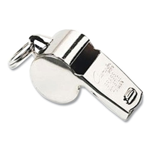 Sports Whistle, Heavy Weight, Metal, Silver, Dozen