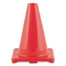 Hi-visibility Vinyl Cones, 6" Tall, Orange