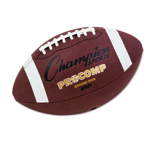 Pro Composite Football, Official Size, Brown