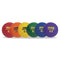 Rhino Playground Ball Set, 8.5" Diameter, Assorted Colors, 6/set