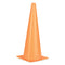 High Visibility Plastic Cones, 8 X 8