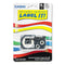 Label Printer Iron-on Transfer Tape, 0.75" X 26 Ft, Black On White