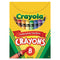 Classic Color Crayons, Tuck Box, 8 Colors