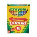 Classic Color Crayons, Tuck Box, 16 Colors