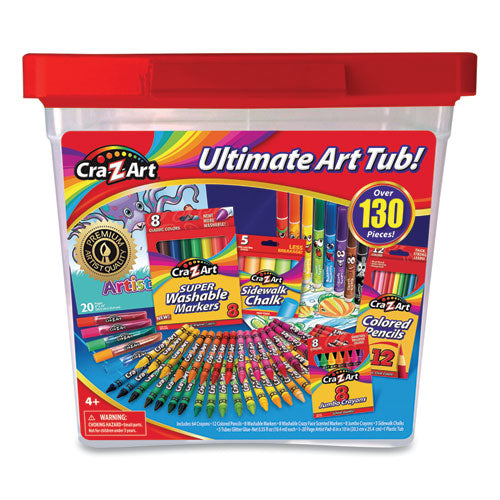 Ultimate Art Tub, 130 Pieces