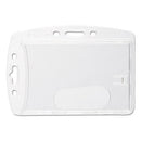 Replacement Card Holder, Vertical/horizontal, Polystyrene, 10/pack