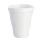 Foam Drink Cups, 12 Oz, White, 1,000/carton