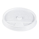 Plastic Lids, Fits 12 Oz To 24 Oz Hot/cold Foam Cups, Sip-thru Lid, White, 100/pack, 10 Packs/carton