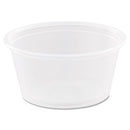 Conex Complements Portion/medicine Cups, 2 Oz, Clear, 125/bag, 20 Bags/carton