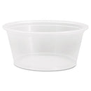 Conex Complements Portion/medicine Cups, 3.25 Oz, Clear, 125/bag, 20 Bags/carton