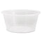 Conex Complements Portion/medicine Cups, 3.25 Oz, Clear, 125/bag, 20 Bags/carton