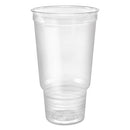 Ultra Clear Pedestal Pet Cups, 32 Oz, Clear, 25/bag, 20 Bags/carton