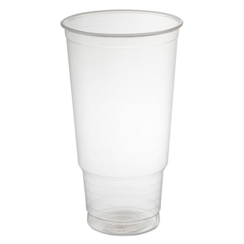 Conex Clearpro Plastic Cold Cups, Cold Cups, 32 Oz, Clear, 25/bag, 20 Bags/carton