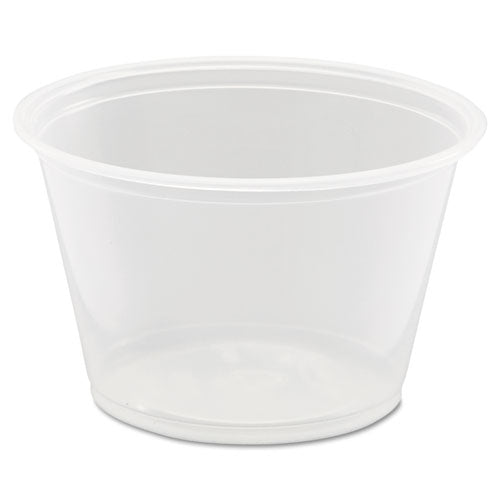 Conex Complements Portion/medicine Cups, 4 Oz, Clear, 125/bag, 20 Bags/carton