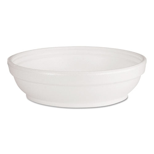 Insulated Foam Bowls, 5 Oz, White, 50/pack, 20 Packs/carton