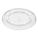 Non-vented Cup Lids, Fits 9 Oz To 22 Oz Cups, Clear, 1,000/carton