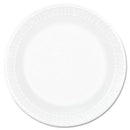 Concorde Foam Plate, 6" Dia, White, 1,000/carton