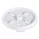 Lift N' Lock Plastic Hot Cup Lids, Fits 8 Oz Cups, White, 1,000/carton