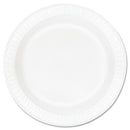 Concorde Foam Plate, 9" Dia, White, 125/pack, 4 Packs/carton