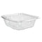 Clearpac Safeseal Tamper-resistant/evident Containers, Flat Lid, 24 Oz, 6.4 X 1.9 X 7.1, Clear, Plastic, 100/bag, 2 Bags/ct