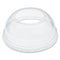 Open-top Dome Lid, Fits 16 Oz To 24 Oz Plastic Cups, Clear, 1.9" Dia Hole, 1,000/carton