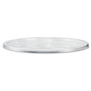 Conex Deli Container Lid, Clear, Plastic, 500/carton