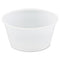 Polystyrene Portion Cups, 2 Oz, Translucent, 250/bag, 10 Bags/carton