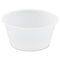 Polystyrene Portion Cups, 3.25 Oz, Translucent, 250/bag, 10 Bags/carton