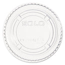 Portion/souffle Cup Lids, Pet, Fits 1.5 Oz To 2.5 Oz Cups, Clear, 2,500/carton